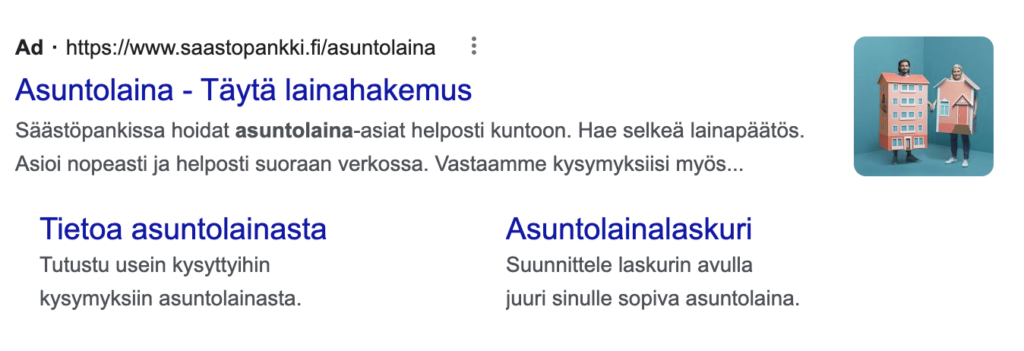 Kuvalaajennus Google Ads -mainonnassa